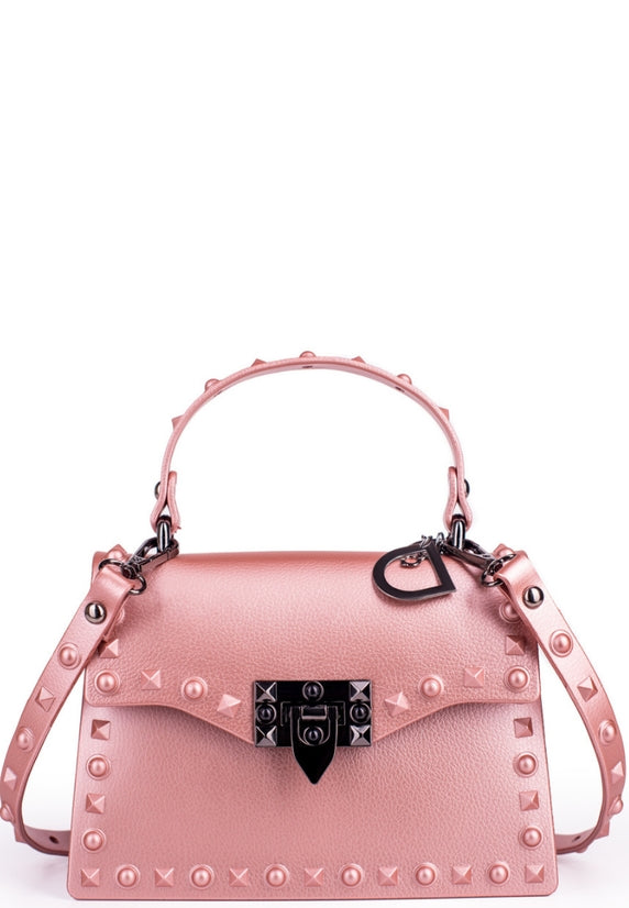 Dasti Studded Handbags For Women Mini, Pink
