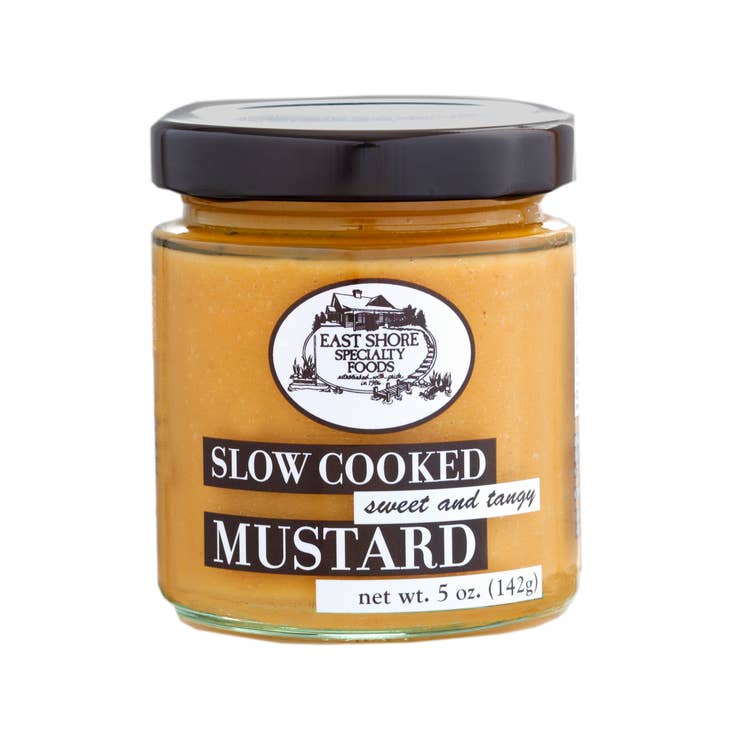 East Shore Mustard - Sweet and Tangy Mustard - 5oz