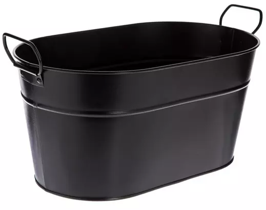 Black Oval Basket