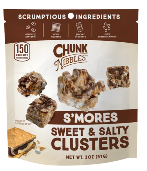 Chunk Nibbles S'MORES Sweet & Salty Clusters