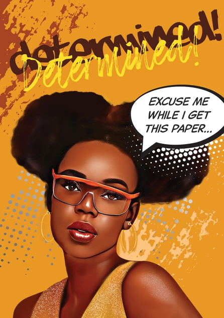 Determined Notebook Journal