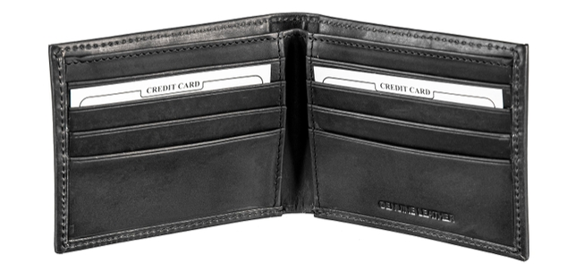 Detroit Lions, Bi-Fold Wallet, Black