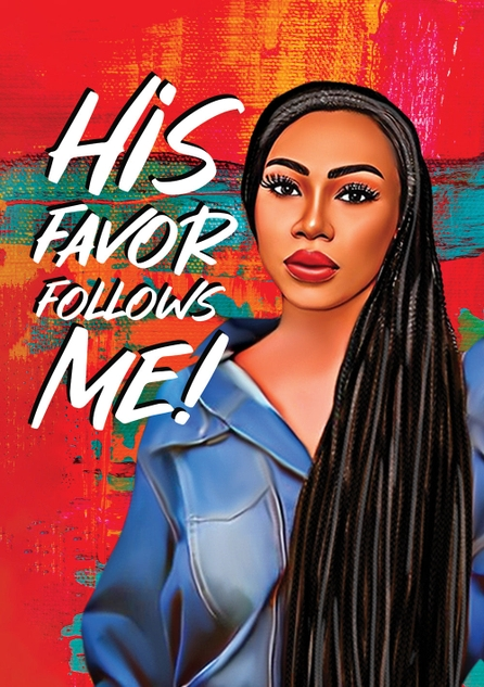 His Favor follows Me Notebook Journal