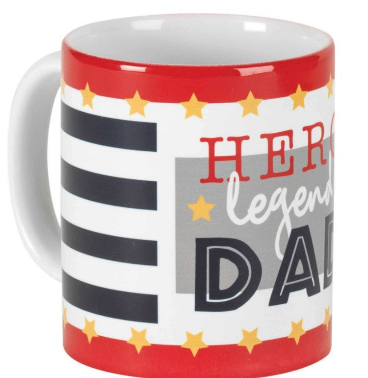 Hero Legend Dad Mug