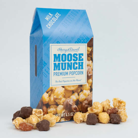 Moose Munch Premium Milk Chocolate Popcorn