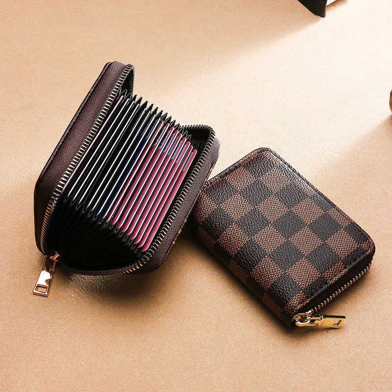 Plaid Card Holder