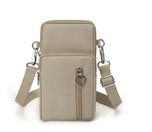 Khaki Crossbody Bag