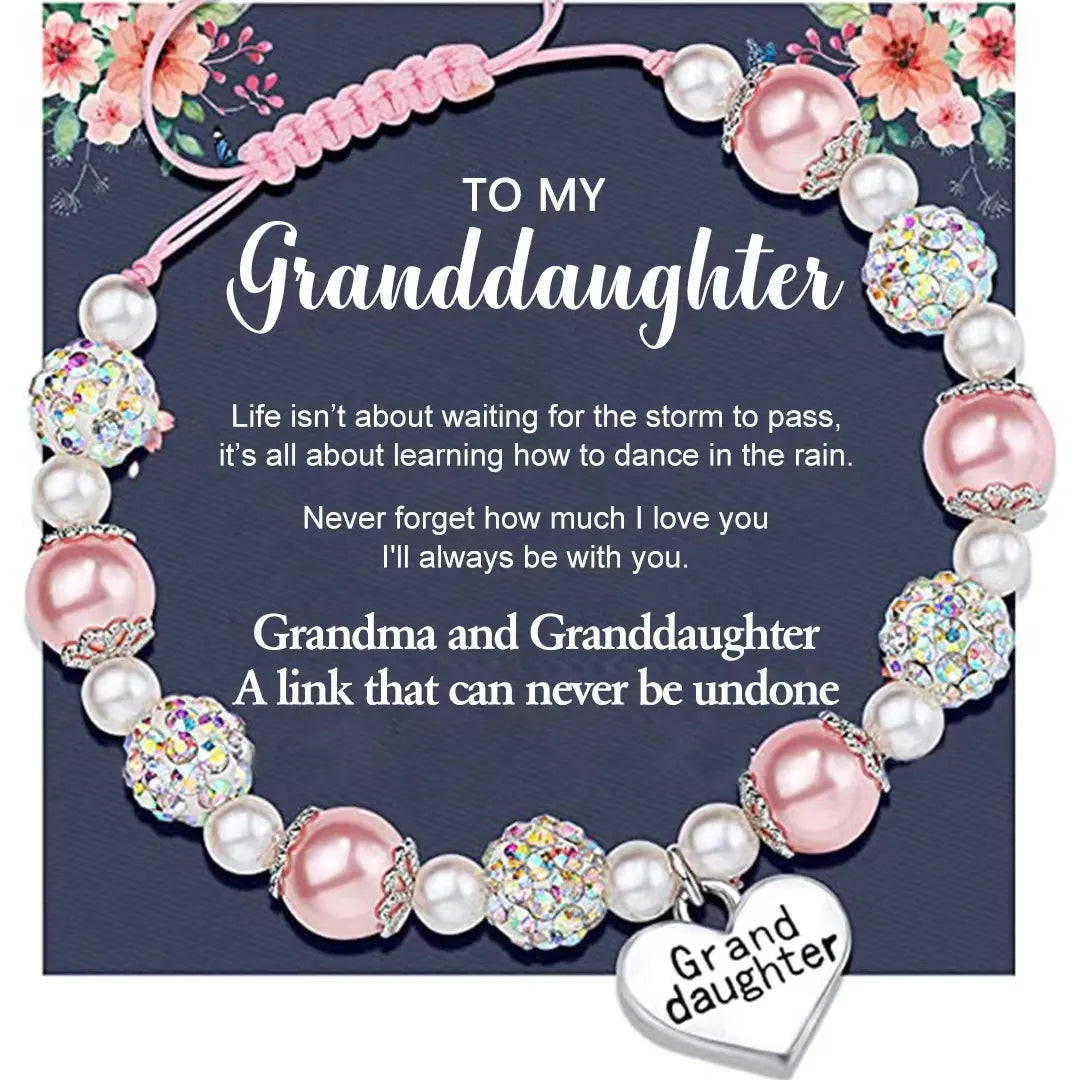 Granddaughter Pink Bracelet