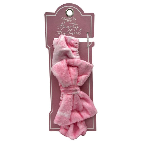 Pink Bow Headband