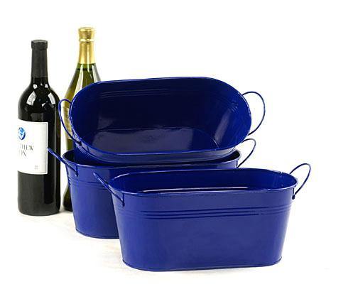 Blue Oval Basket - Build Your Baskets