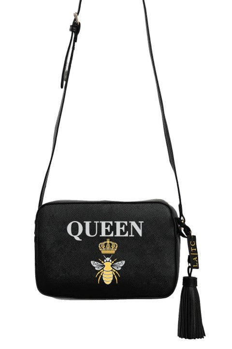 Bee Crossbody Bag- Black