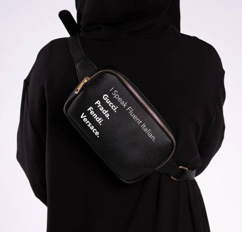 I Speak Fluent French Franny Bag - 20% OFF - $47.99