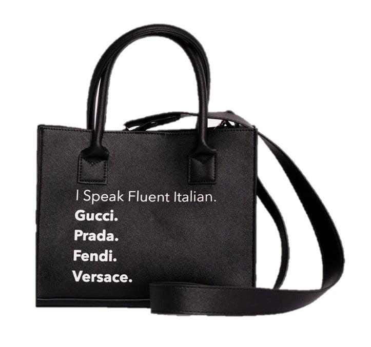 I speak Fluent Mini Tote - 20% OFF - $51.99
