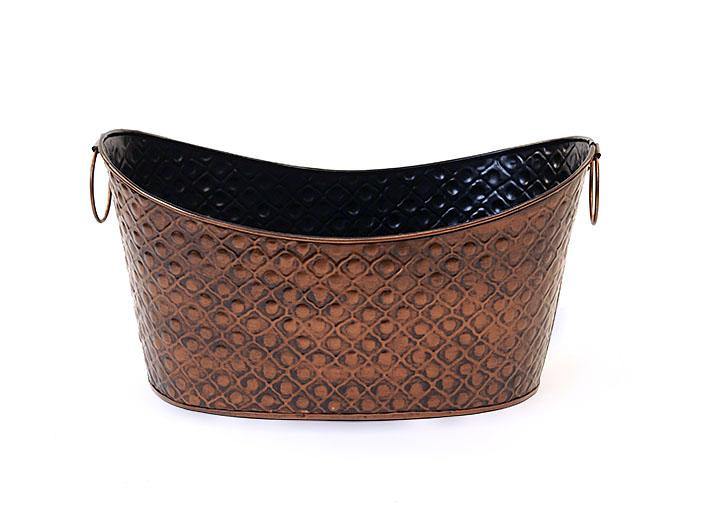 Antique Copper Oval Tub - Build Your Baskets