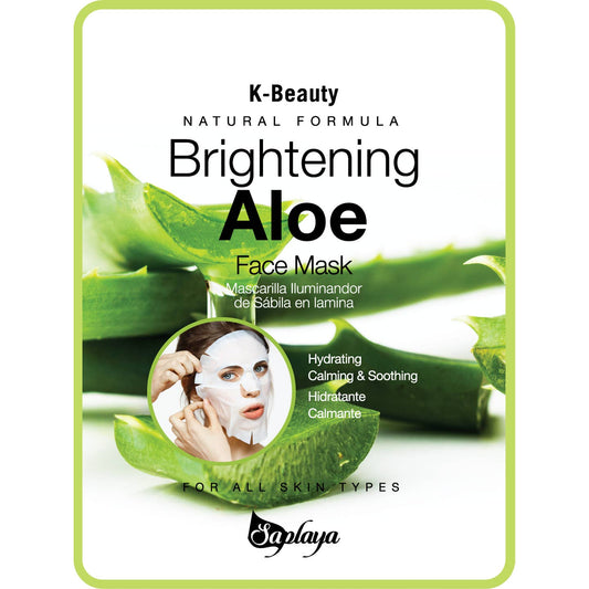 Brightening Aloe Face Mask (2 masks)