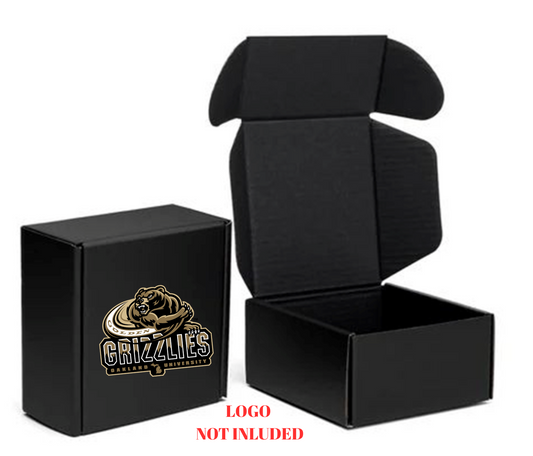 Black Corrugated Box