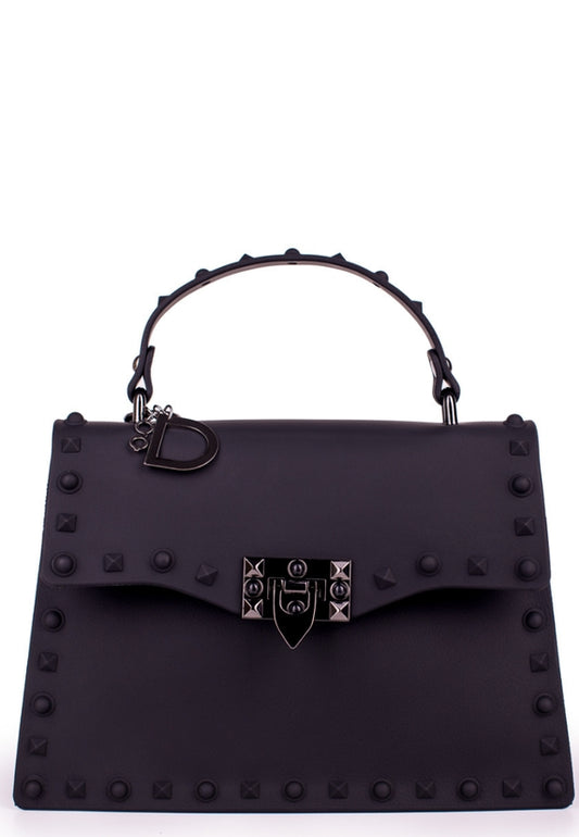 Dasti Studded Handbags For Women Mini, Black