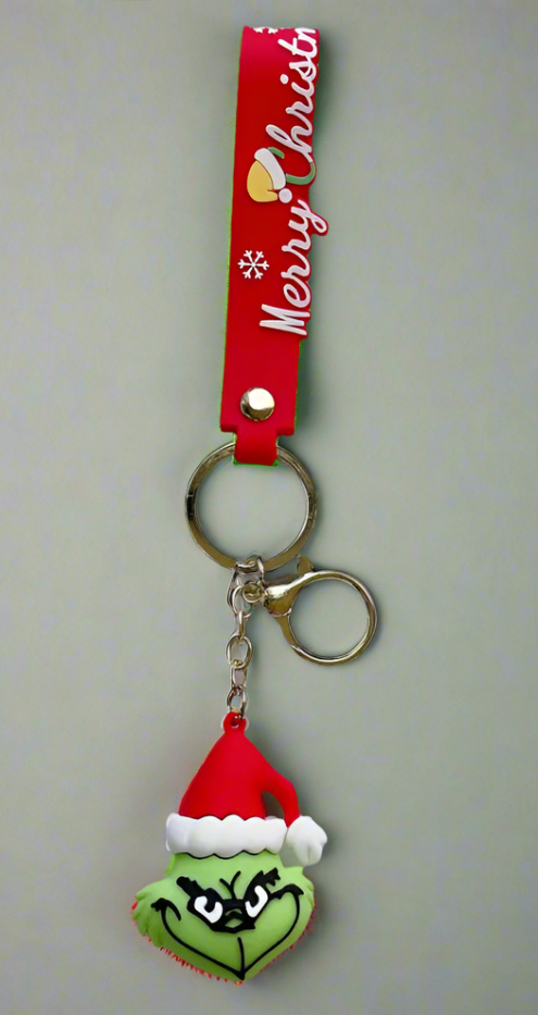 Grinch Keychain