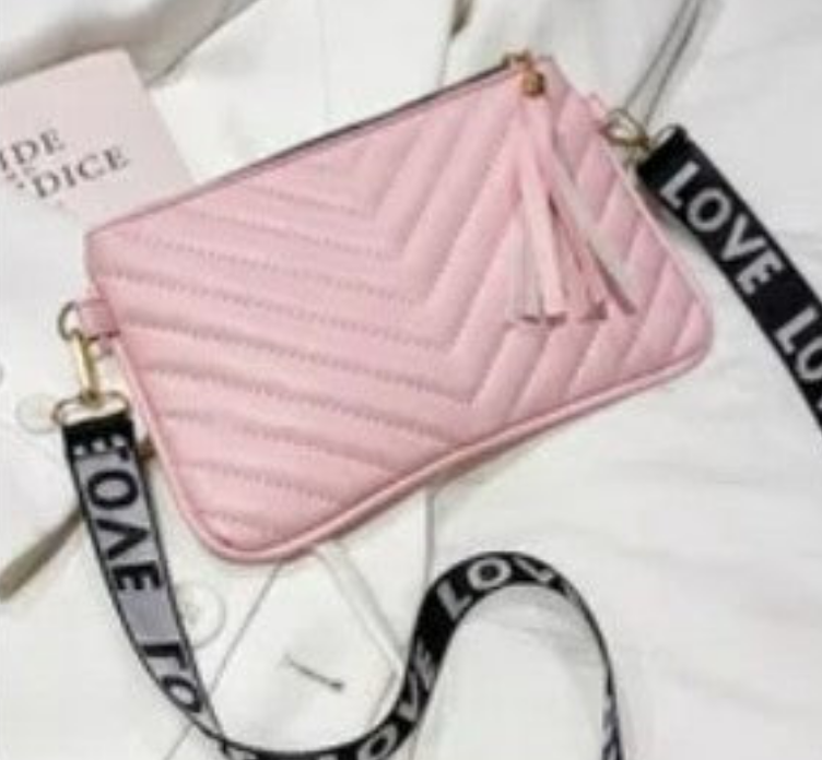 Pink Crossbody Purse