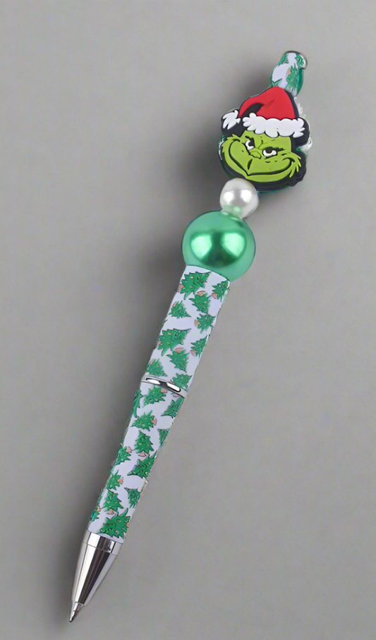 Grinch Christmas Tree Pen