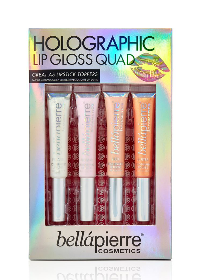 Bellapierre Cosmetics Holographic Lipgloss Quad