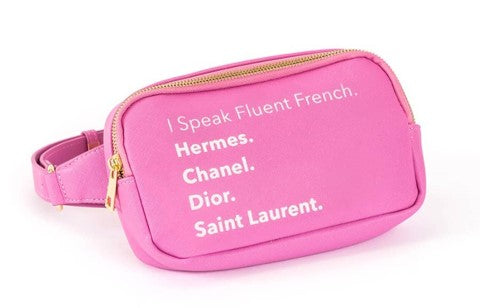 I Speak Fluent French Fanny Bag - 20% OFF-$47.99