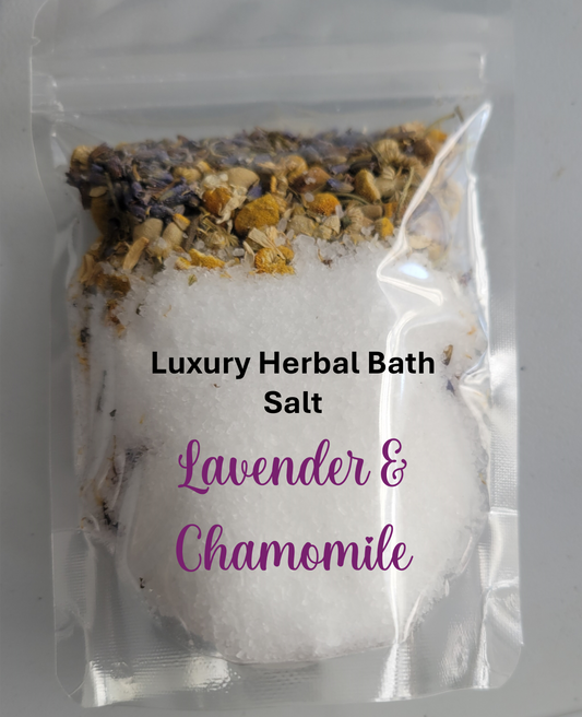 Lavender & Chamomile Luxury Herbal Bath Salt