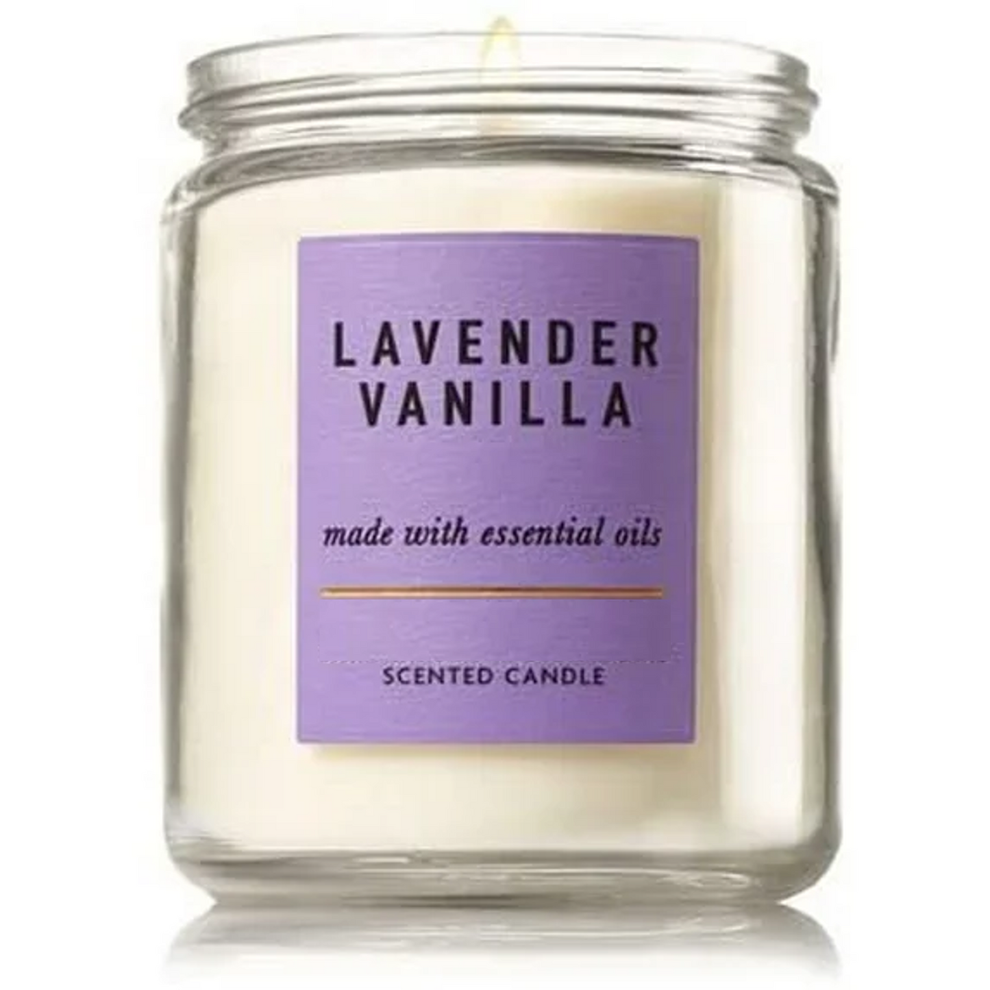 Aromatherapy Lavender Vanilla Candle