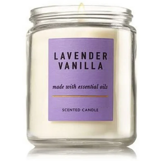 Aromatherapy Lavender Vanilla Candle