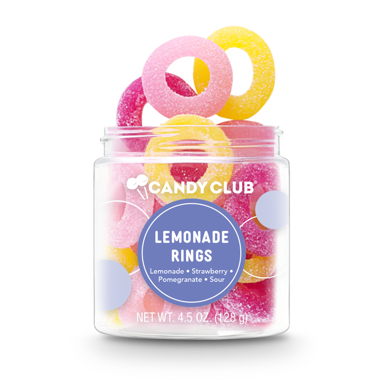 Candy Club Gummy Lemonade Rings