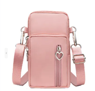 Pink Crossbody Bag