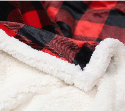 Super Soft 50x60 Plaid Blanket (+$5.00)