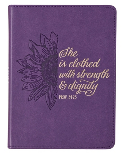 Strength and Dignity Leather Journal