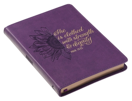 Strength and Dignity Leather Journal