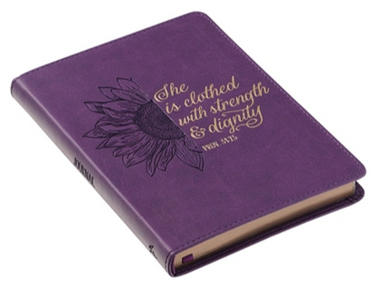 Strength and Dignity Leather Journal