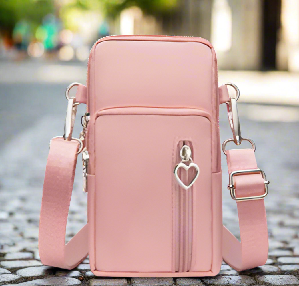 Pink Crossbody Bag