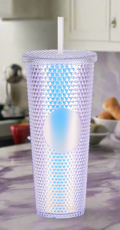 Transparent Shimmery Tumbler