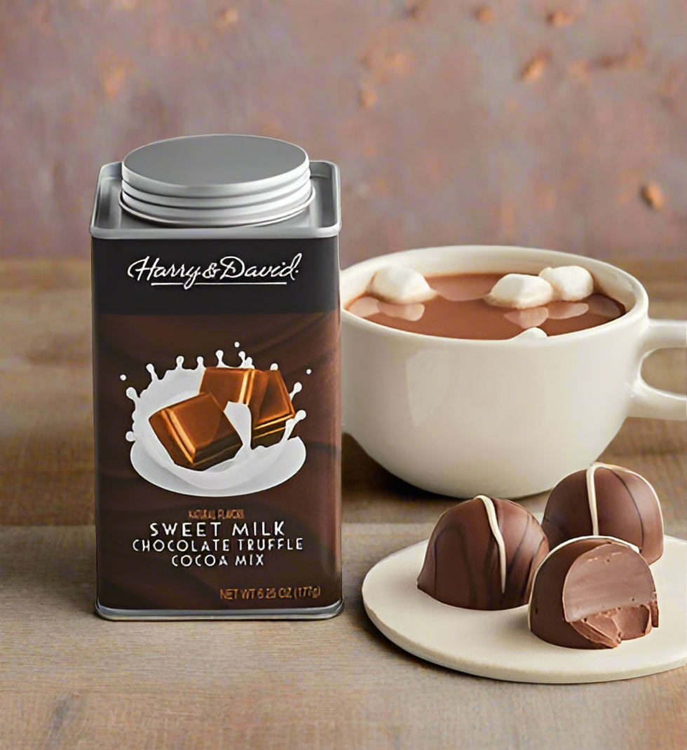 Harry & David Sweet Milk Chocolate Truffle Cocoa Mix