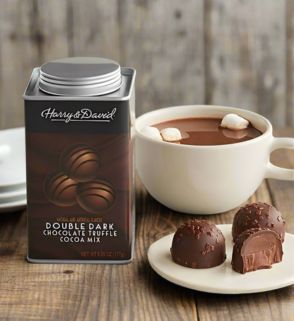 Harry & David Double Dark Chocolate Truffle Cocoa Mix