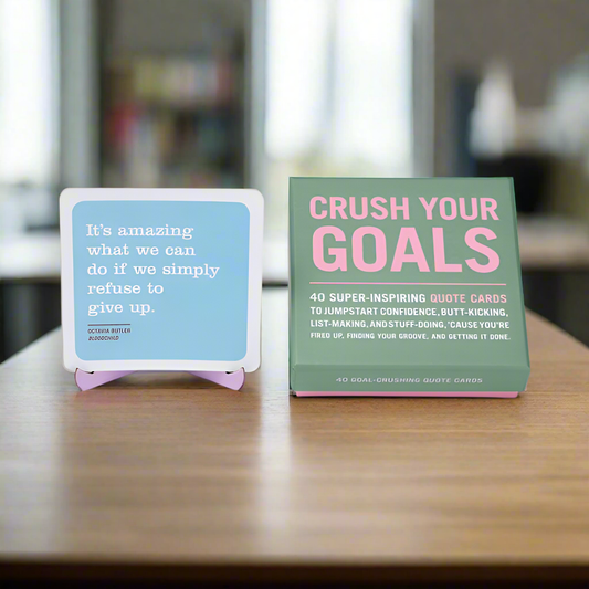 Crush Your Goals Quote Cards