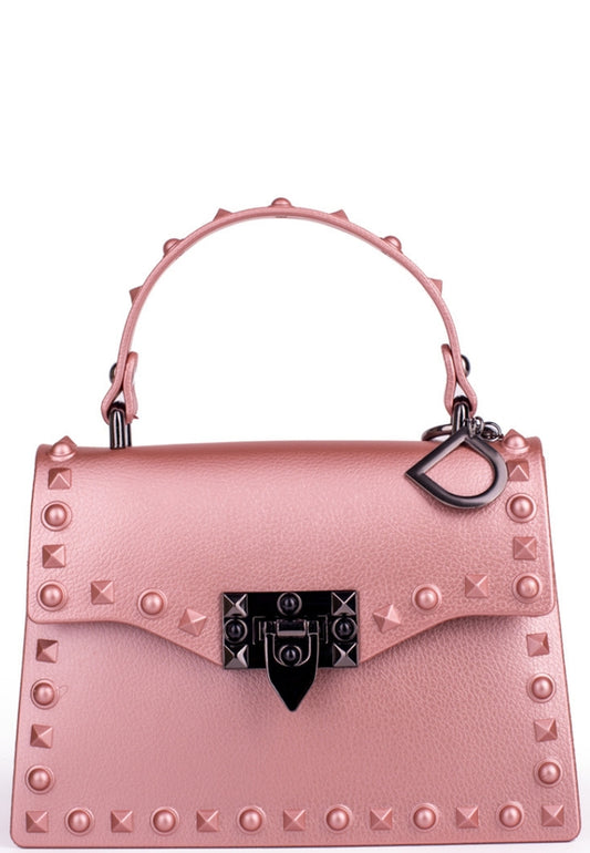 Dasti Studded Handbags For Women Mini, Pink