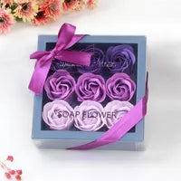 Purple Soap Flower Bombs