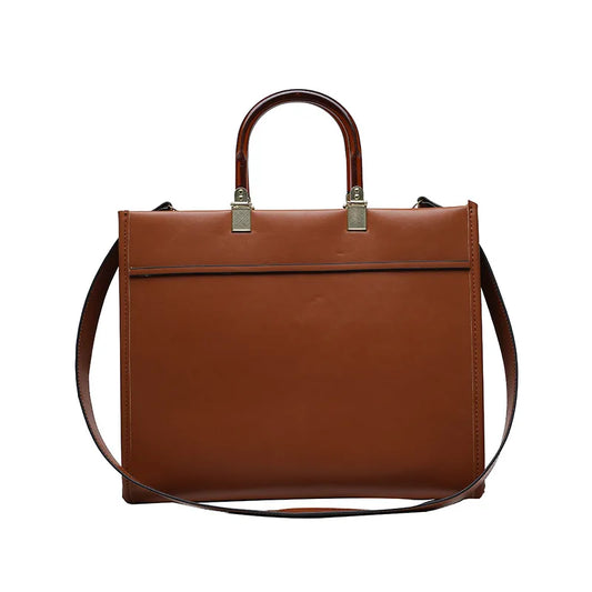 Brown Leather Handbag