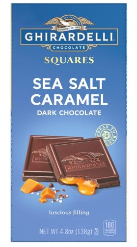 Ghirardelli Dark Chocolate Sea Salt Caramel Bar