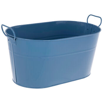 Blue Oval Basket