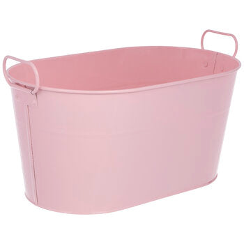 Pink Oval Basket