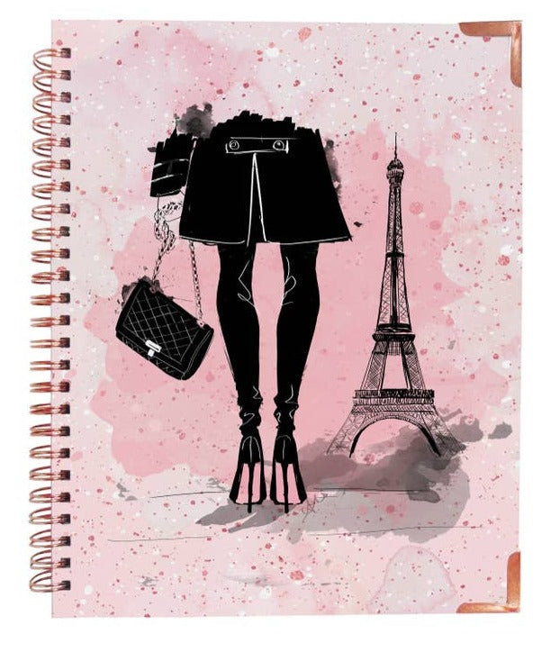 Pink in Paris Rose Gold Noteook
