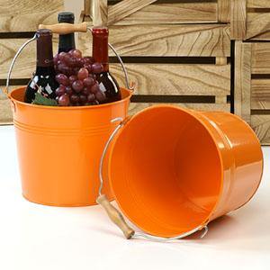 Orange Round Basket - Build Your Baskets