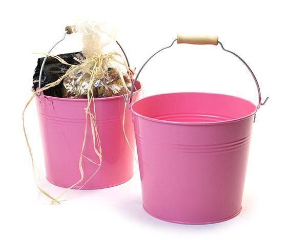 Pink Round Basket - Build Your Baskets