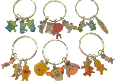 Disney Character Key Rings - Build Your Baskets